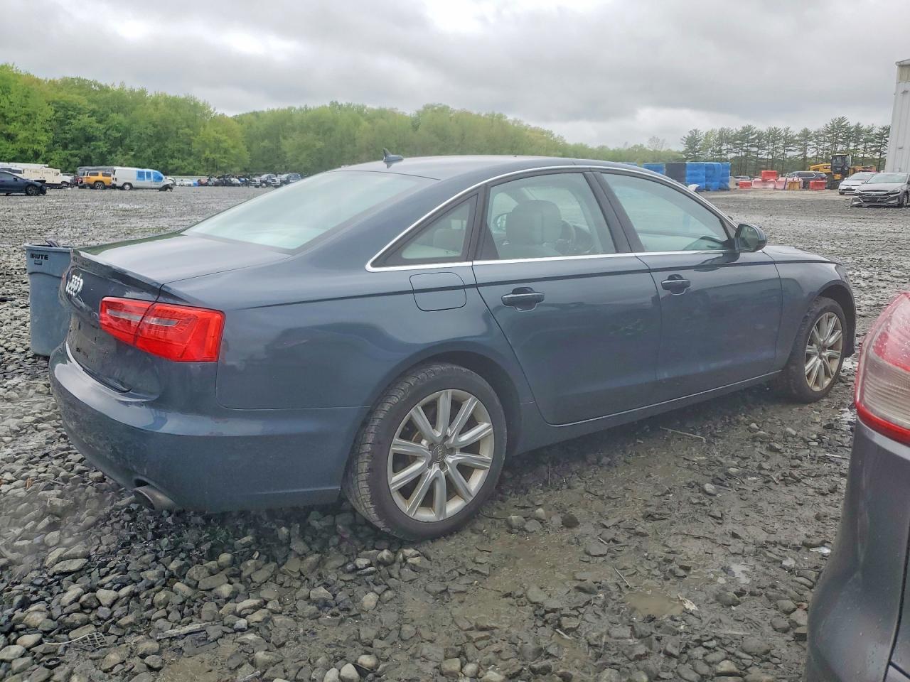 2014 Audi A6 VIN WAUGFAFC4EN050881 photo 3