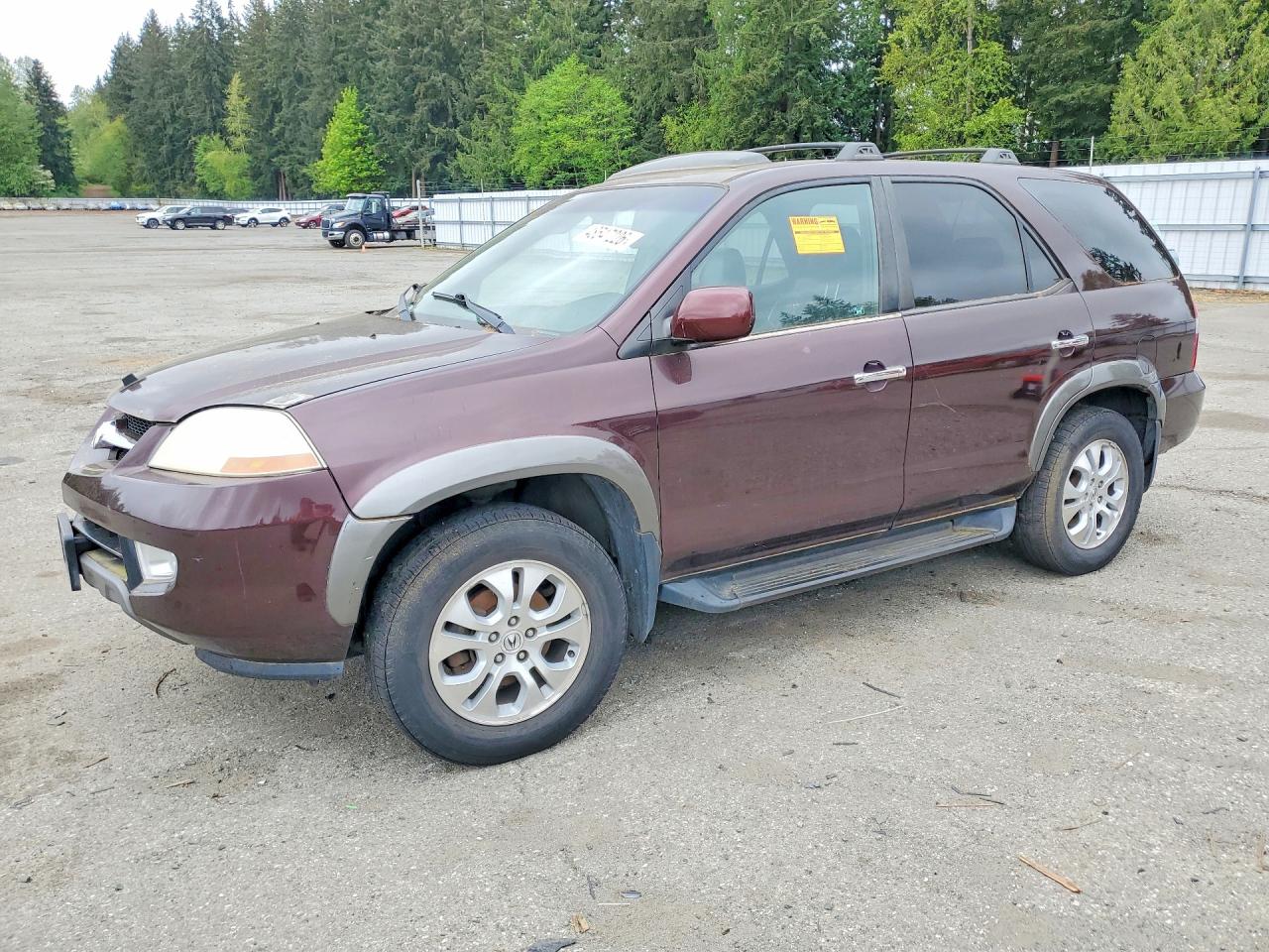 2001 Acura Mdx VIN 2HNYD18691H000091 photo 1