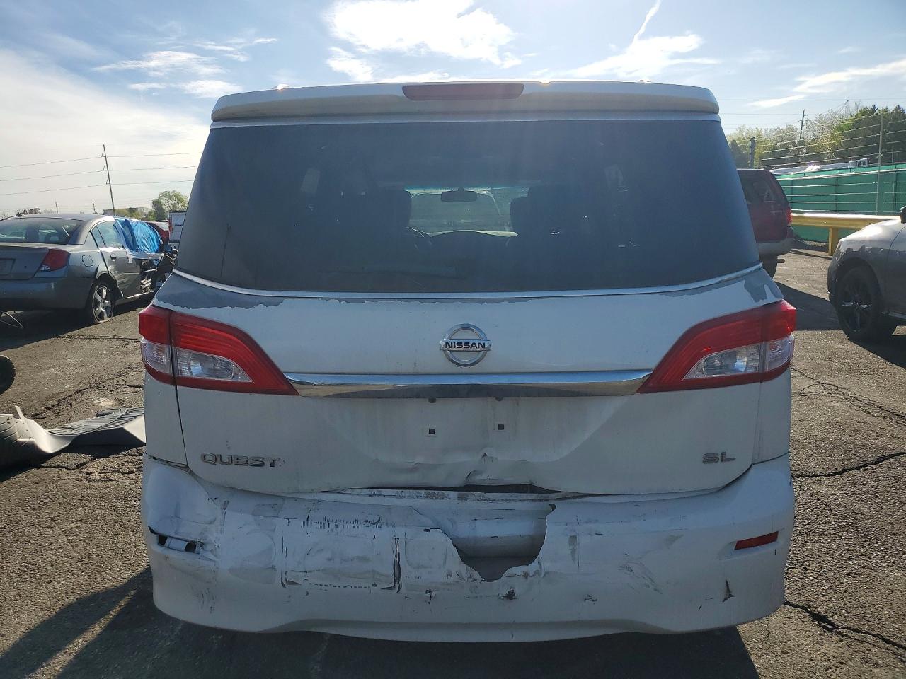 2013 Nissan Quest VIN JN8AE2KP7D9062657 photo 6