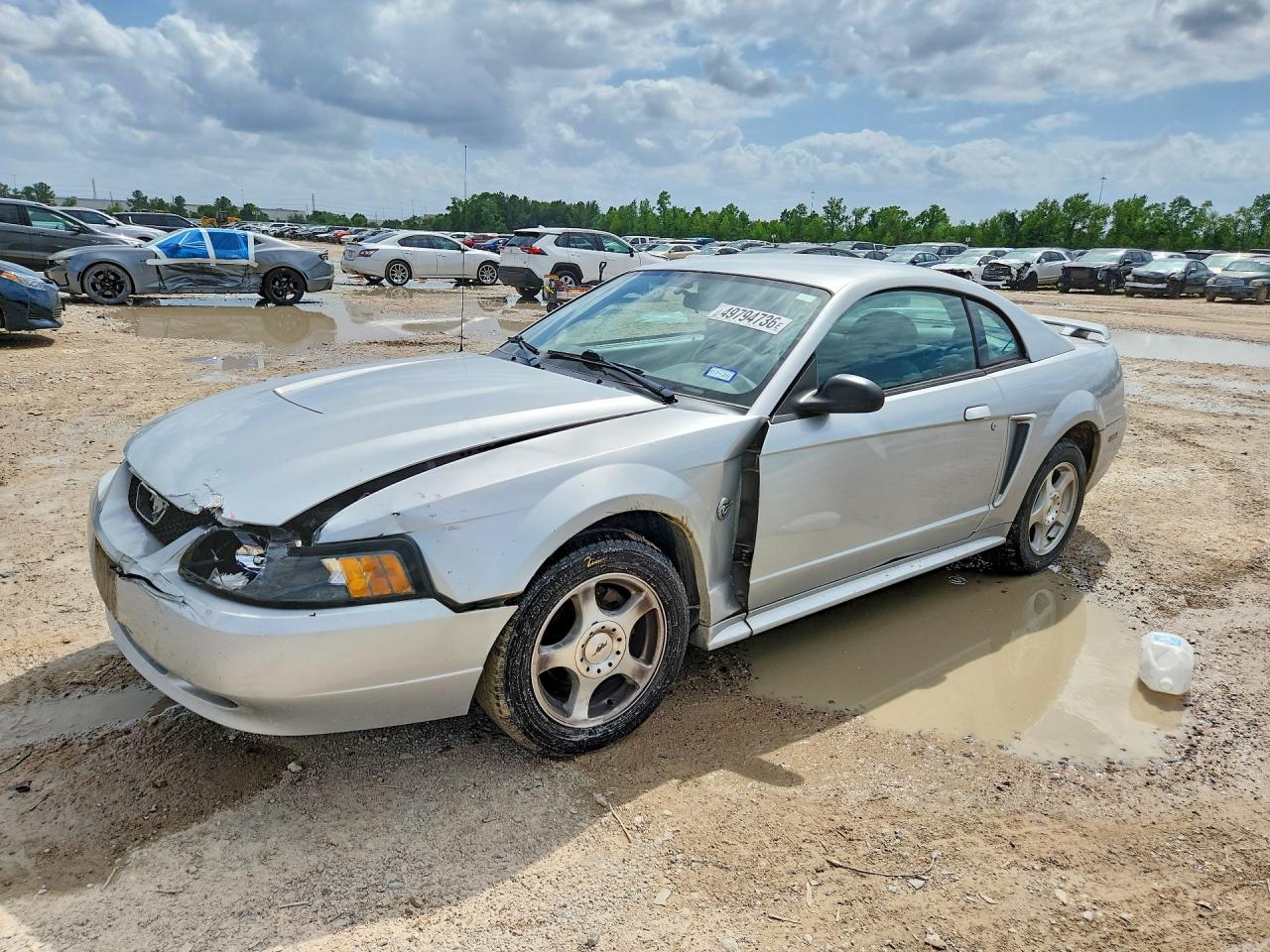 2004 Ford Mustang VIN 1FAFP40614F184228 photo 1