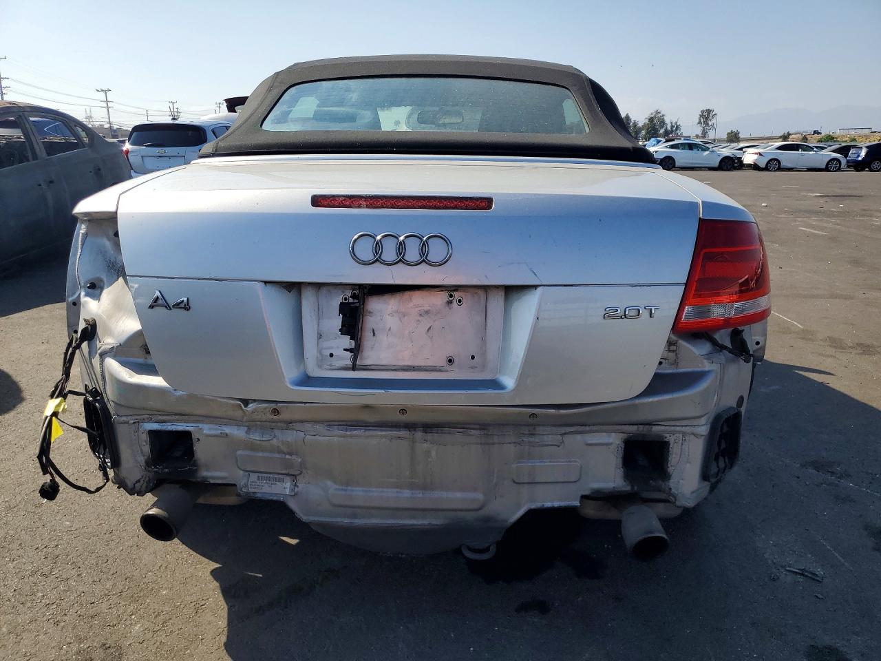 2009 Audi A4 VIN WAUAF48H19K009423 photo 6