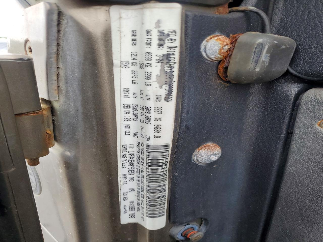 2004 Jeep Wrangler / VIN 1J4FA49S04P759354 photo 12