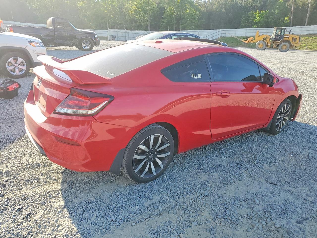 2015 Honda Civic VIN 2HGFG3B0XFH511449 photo 3