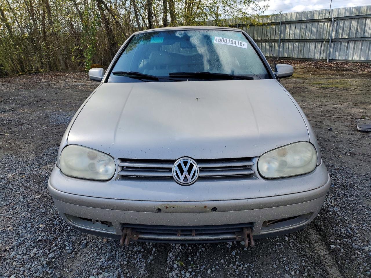 2001 Volkswagen Cabrio VIN 3VWDC21V01M816118 photo 5