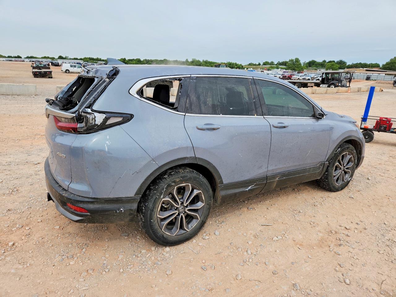2021 Honda Crv VIN 2HKRW2H80MH657207 photo 3