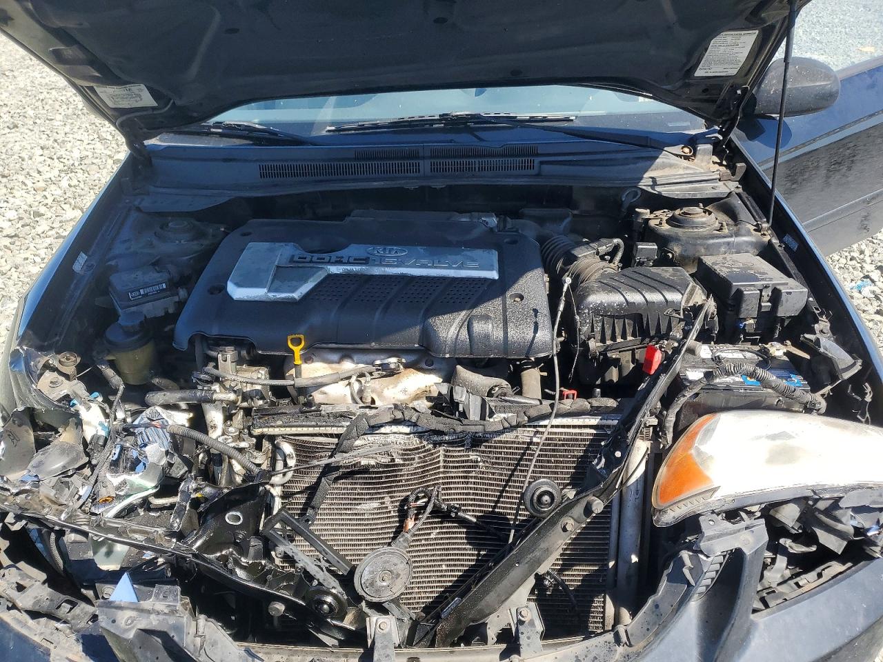 2005 Kia Spectra VIN KNAFE121255119103 photo 11