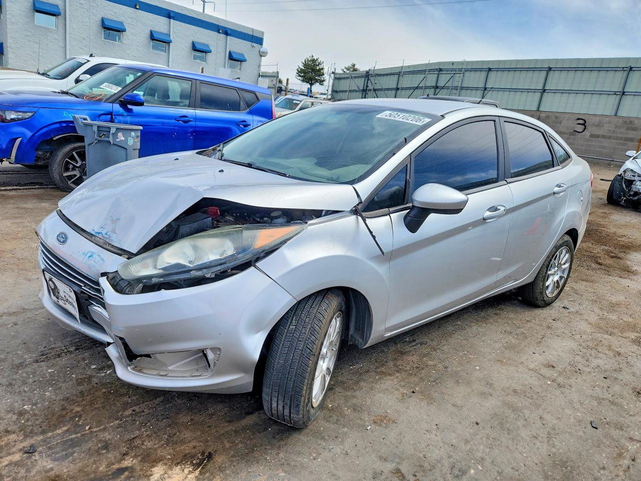 2019 Ford Fiesta VIN 3FADP4AJ9KM130053 photo 1