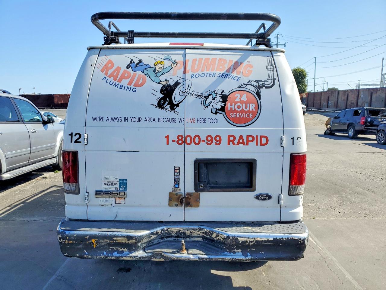 2008 Ford Econoline VIN 1FTSE34L08DA22522 photo 6