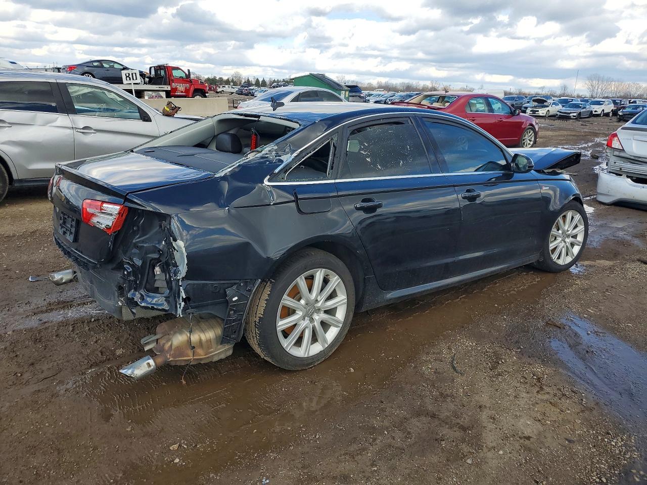 2012 AUDI A6 VIN WAUHGAFC7CN156126 photo 3
