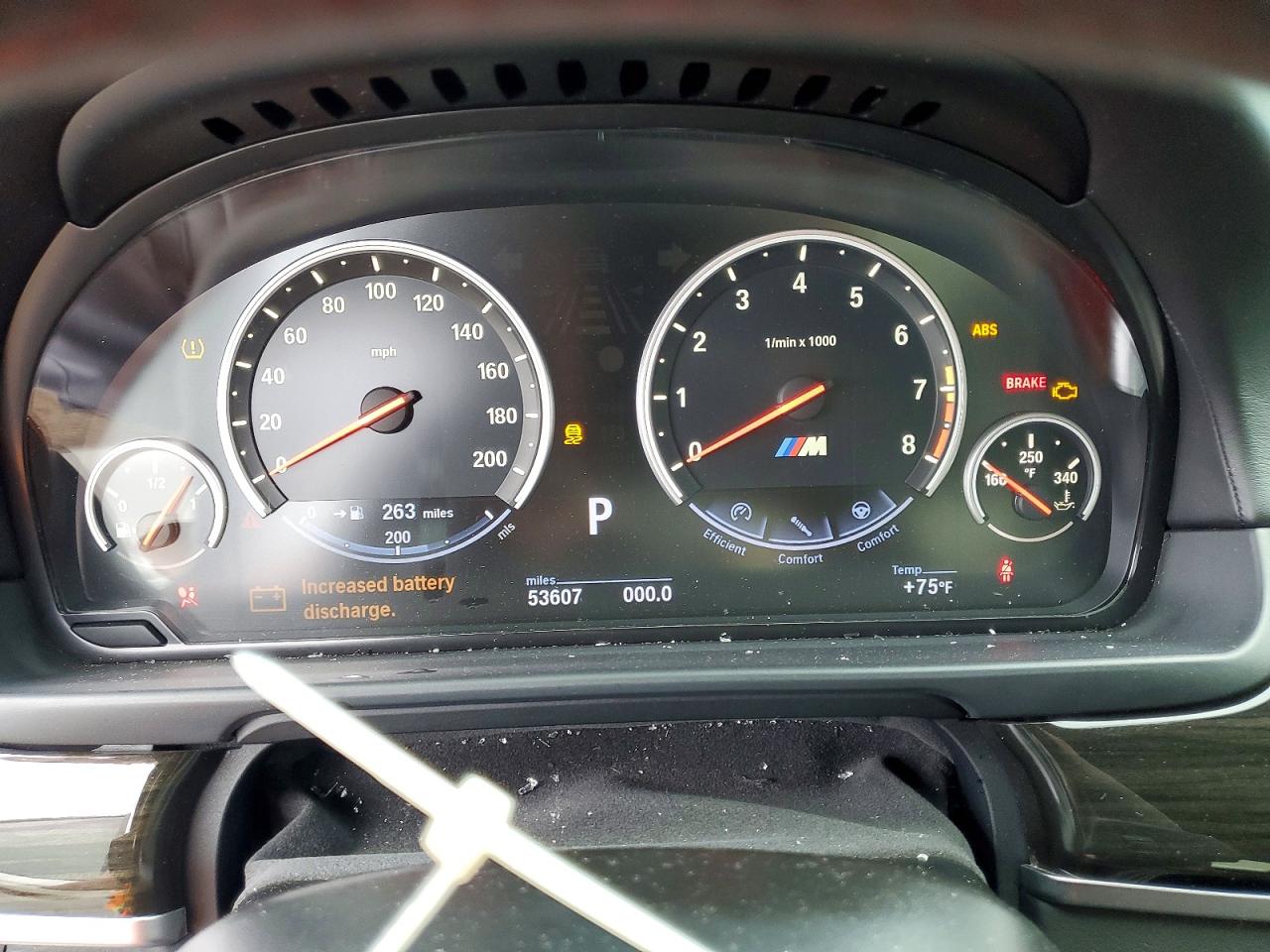 2013 BMW M5 VIN WBSFV9C58DD096104 photo 9