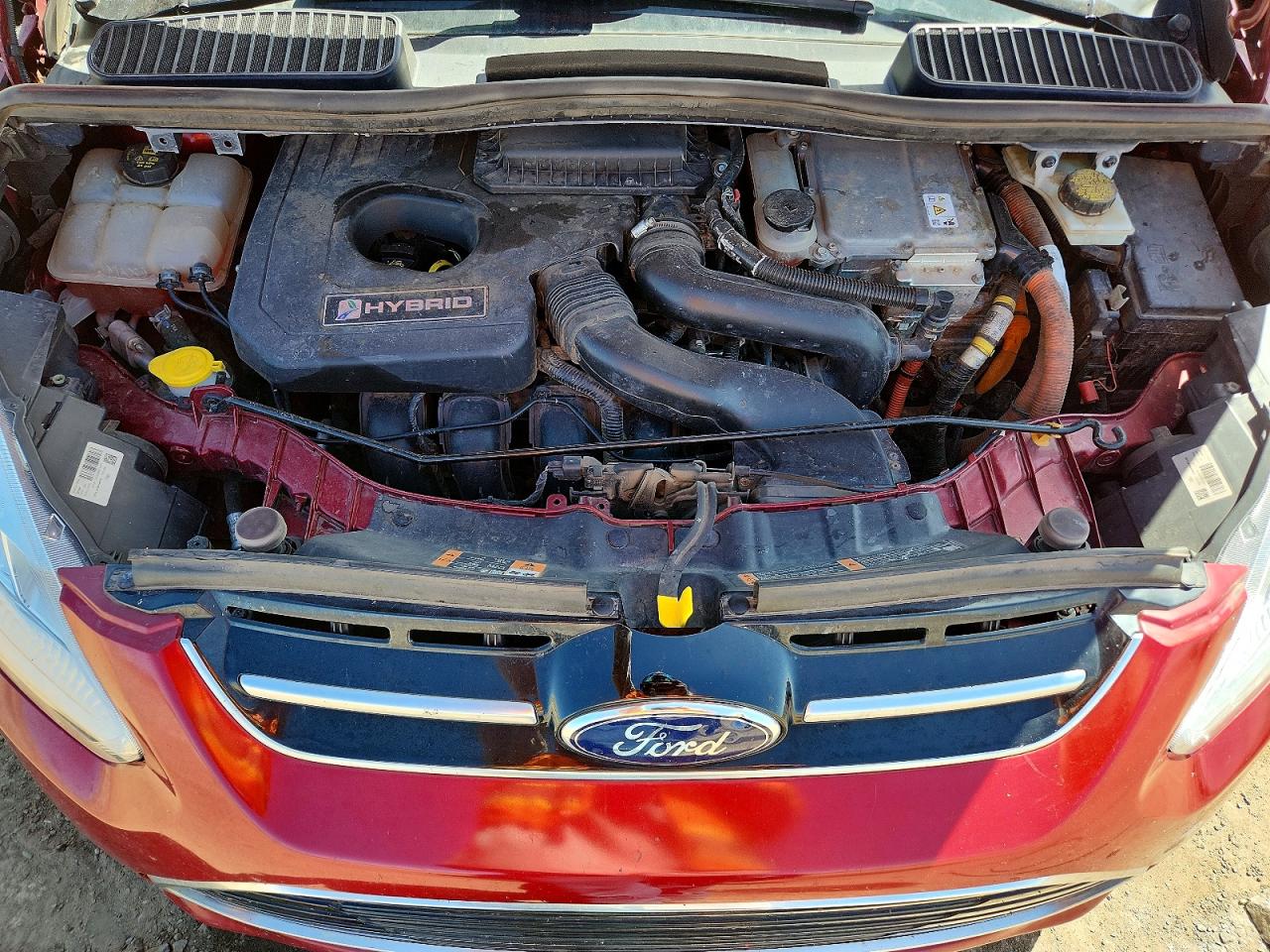 2017 Ford Cmax VIN 1FADP5AU6HL110580 photo 12