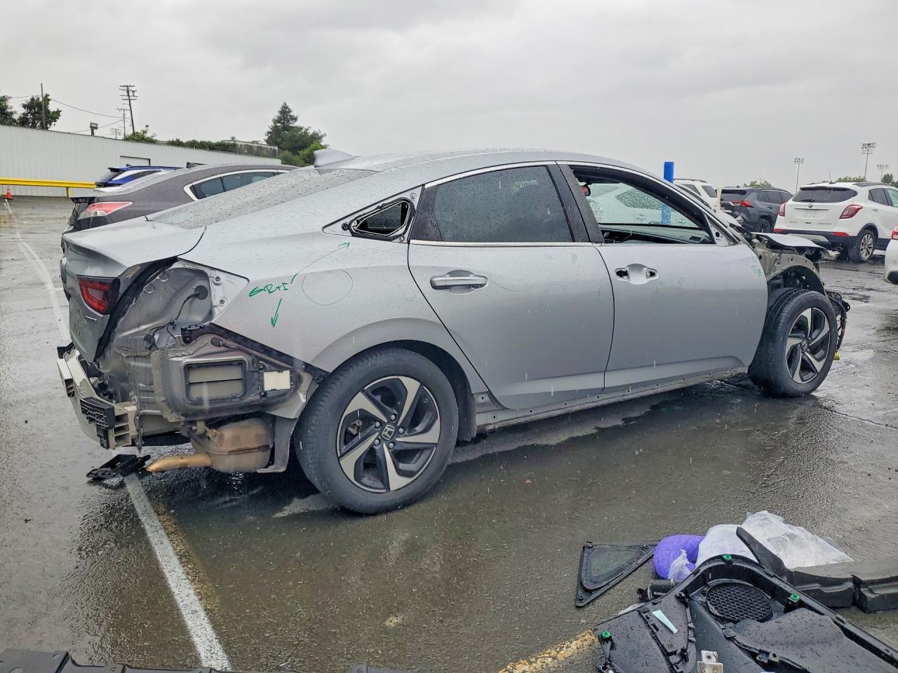 2022 Honda Insight VIN 19XZE4F50NE000422 photo 3