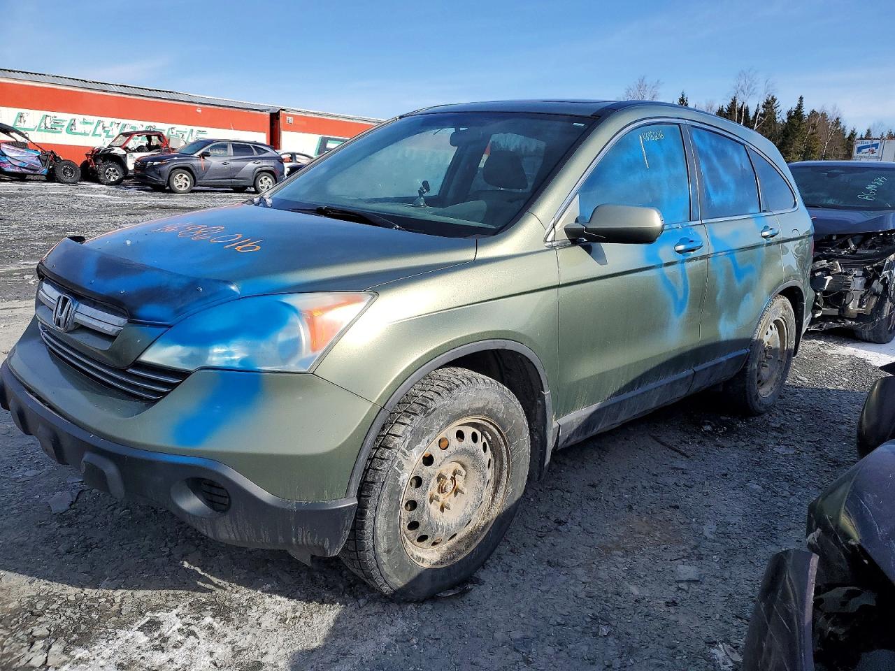 2009 Honda Crv VIN 5J6RE48799L807379 photo 1