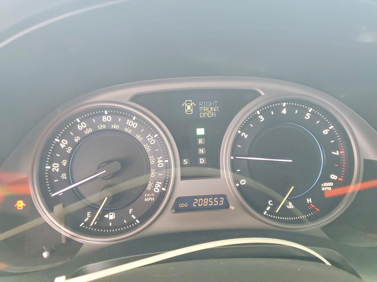 2008 Lexus Is VIN JTHBK262185077819 photo 9