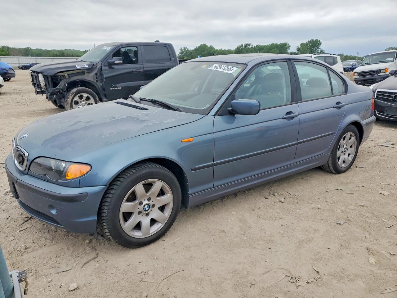 2004 BMW 3 series VIN WBAEU334X4PR10825 photo 1