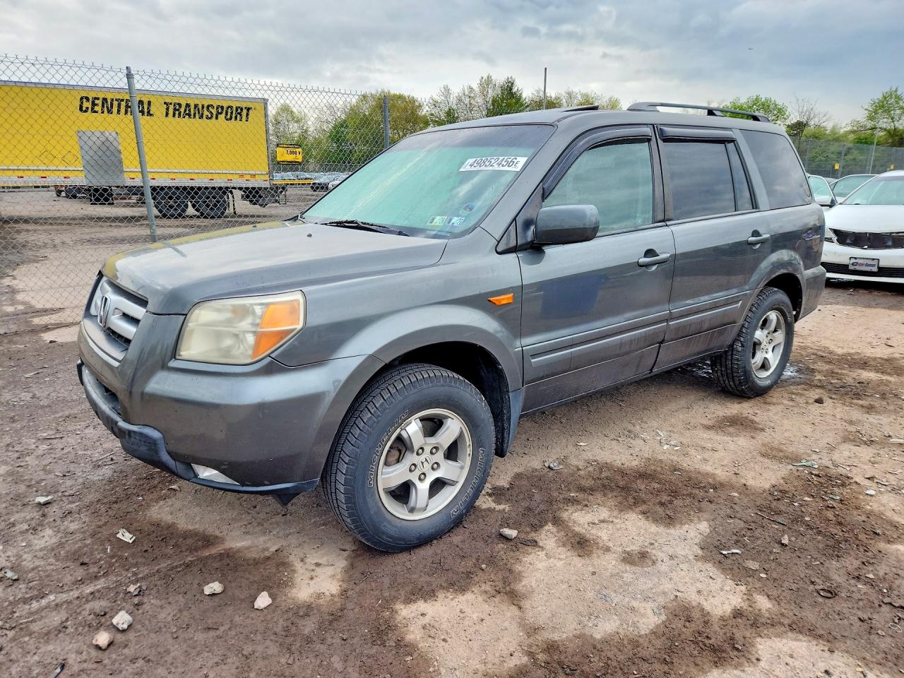 2007 Honda Pilot VIN 2HKYF18587H528776 photo 1