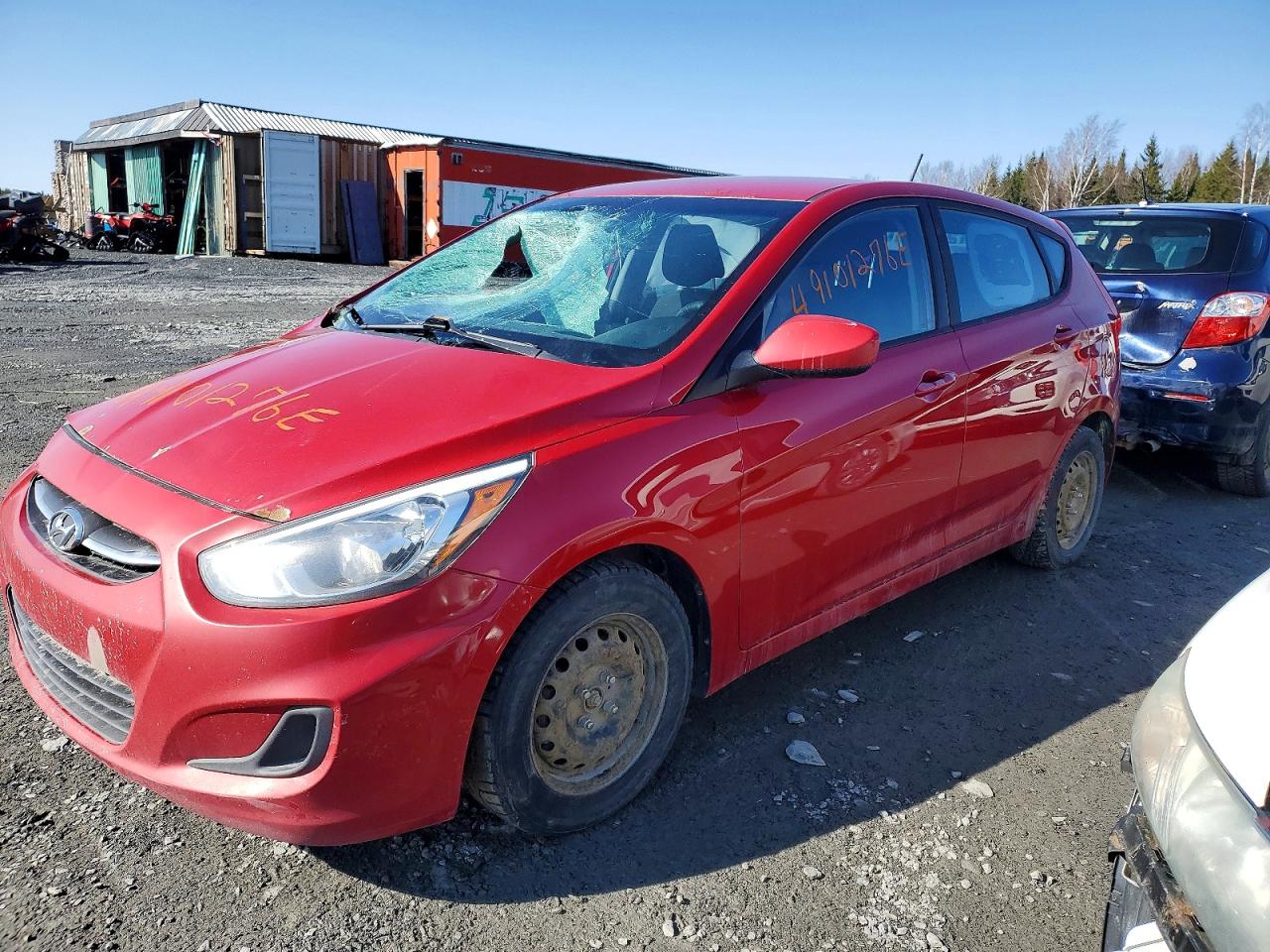 2015 Hyundai Accent VIN KMHCT5AE4FU214093 photo 1