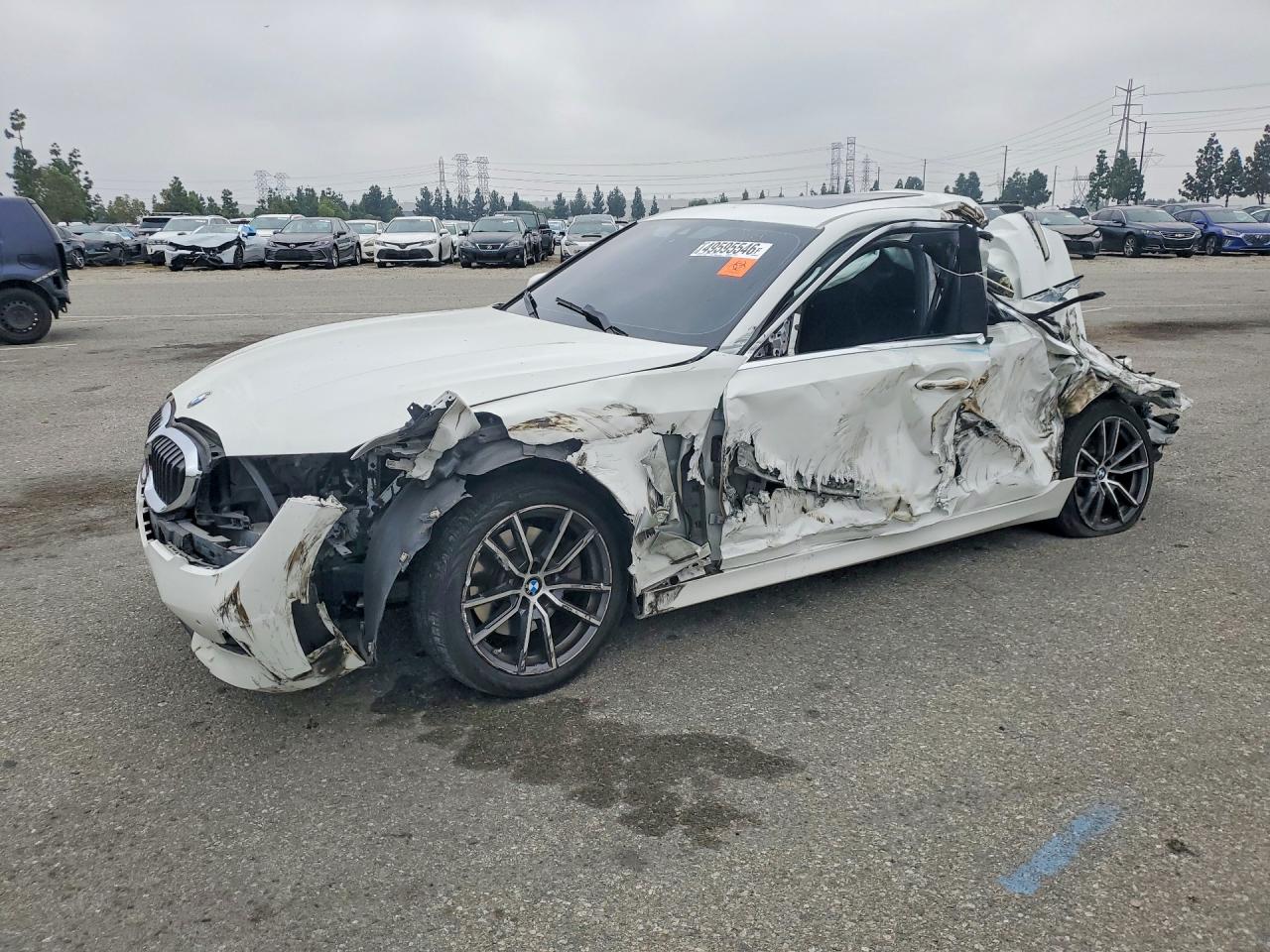 2021 BMW 3 series VIN 3MW5R1J00M8B78029 photo 1