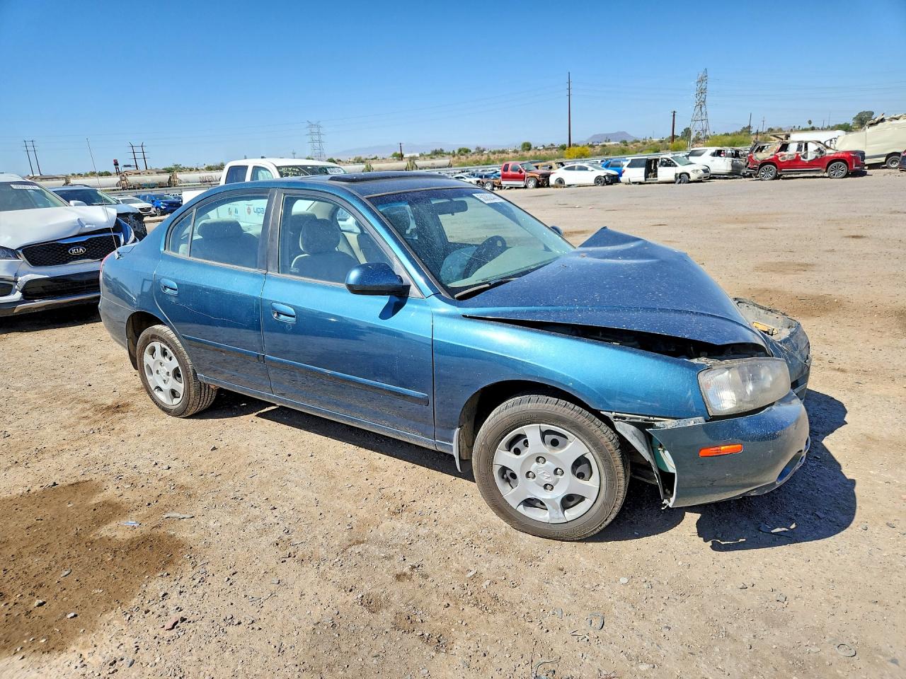 2002 Hyundai Elantra VIN KMHDN45D12U291413 photo 4