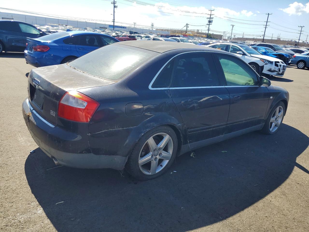 2003 Audi A4 VIN WAULT68E73A113866 photo 3