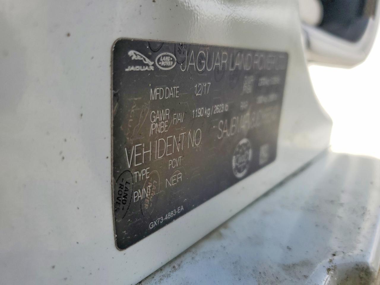 2018 Jaguar Xf VIN SAJBM4FV8JCY66540 photo 12