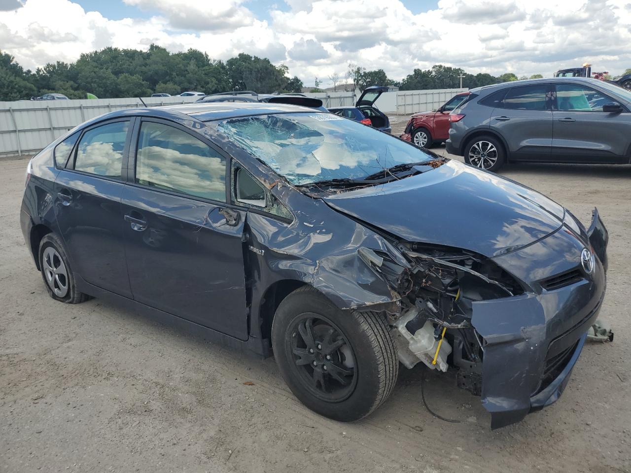 2013 TOYOTA Prius VIN JTDKN3DU9D1657355 photo 4