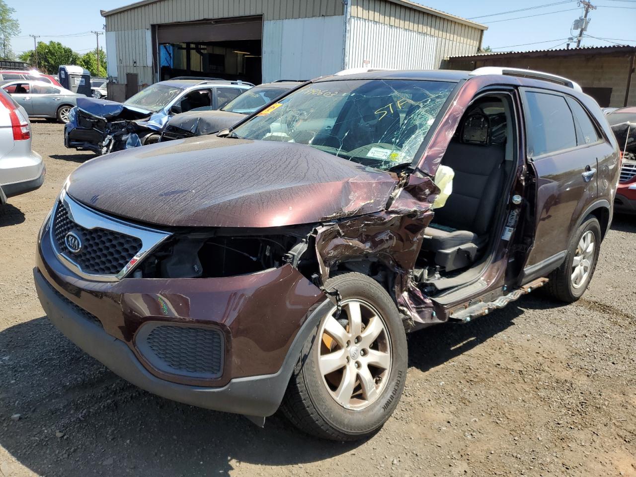 2012 KIA Sorento VIN 5XYKTDA28CG280966 photo 1