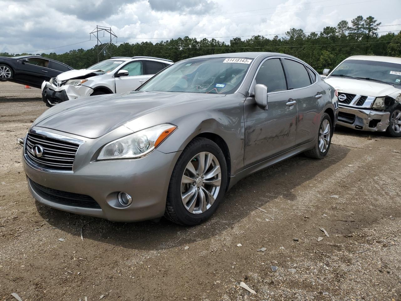 2013 INFINITI M37 VIN JN1BY1AP8DM513632 photo 1