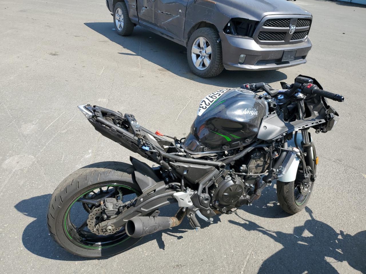 2022 KAWASAKI Ex650 VIN ML5EXEN1XNDA76094 photo 7