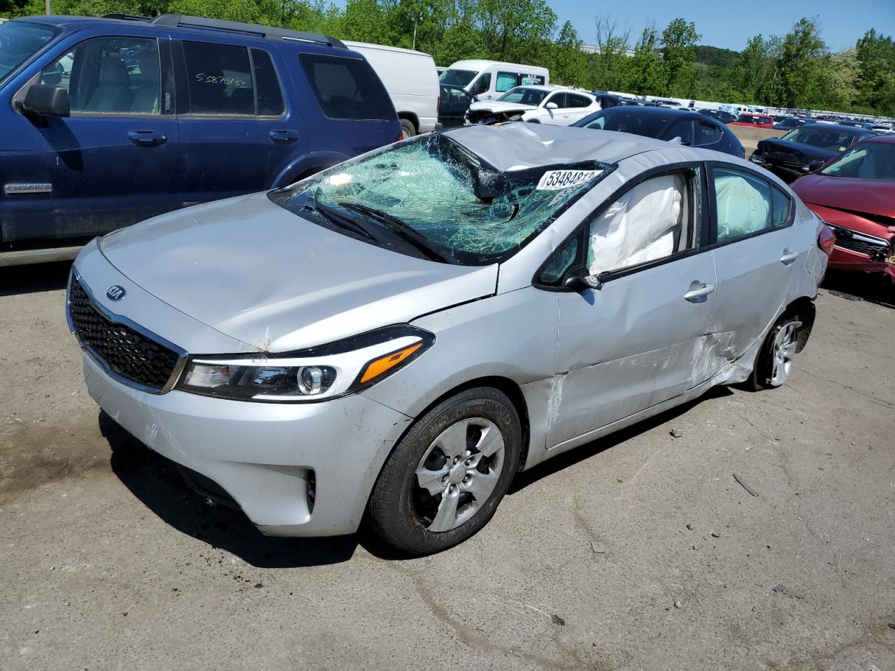 2018 KIA Forte VIN 3KPFK4A7XJE234324 photo 1