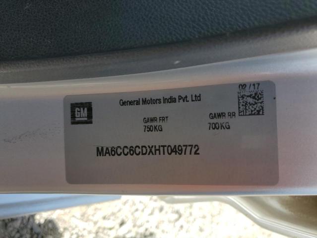 2017 CHEVROLET Spark VIN MA6CC6CDXHT049772 photo 12