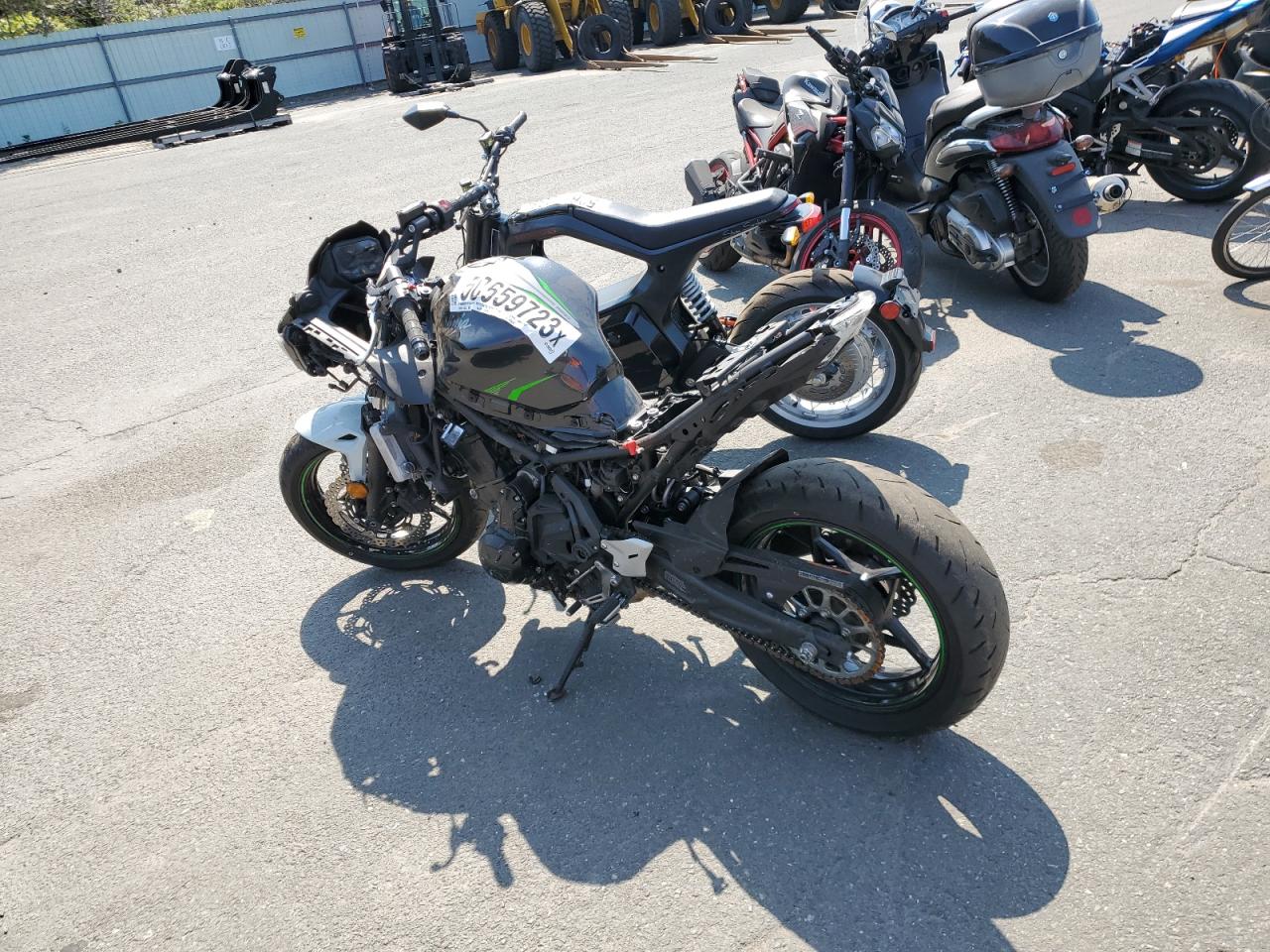 2022 KAWASAKI Ex650 VIN ML5EXEN1XNDA76094 photo 2