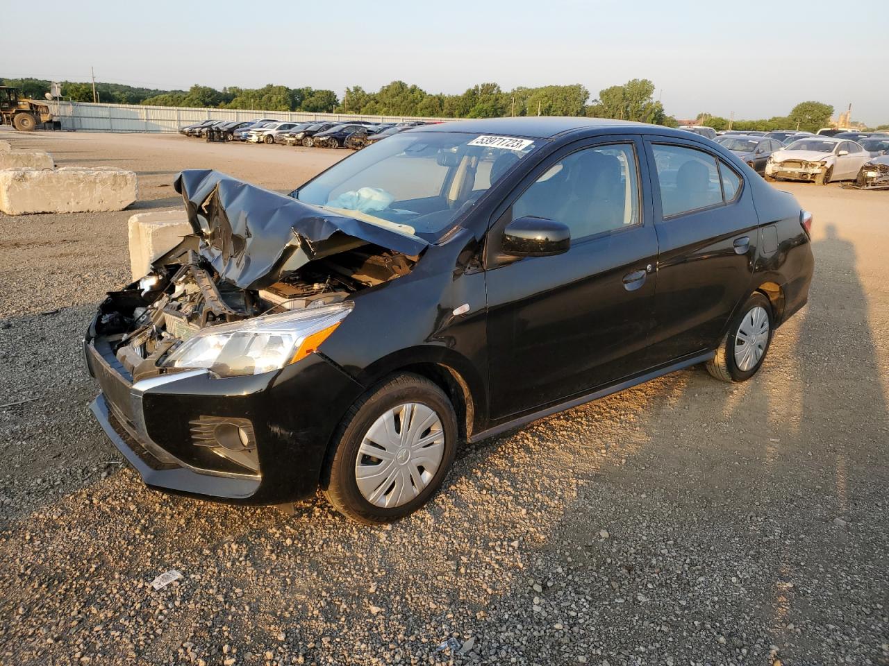 2021 MITSUBISHI Mirage VIN ML32FUFJ2MHF05453 photo 1