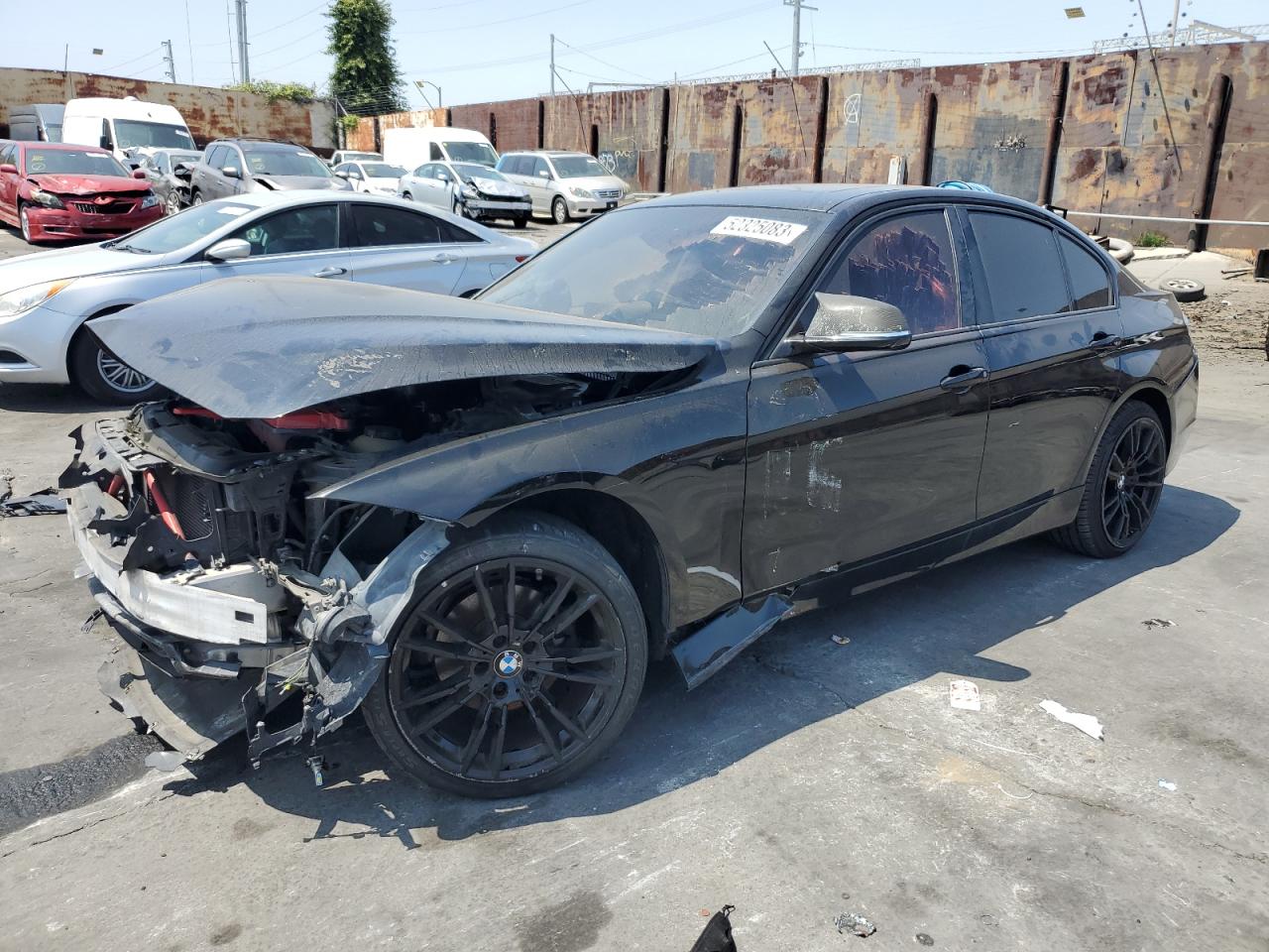 2013 BMW 3 series VIN WBA3C1C58DF437066 photo 1