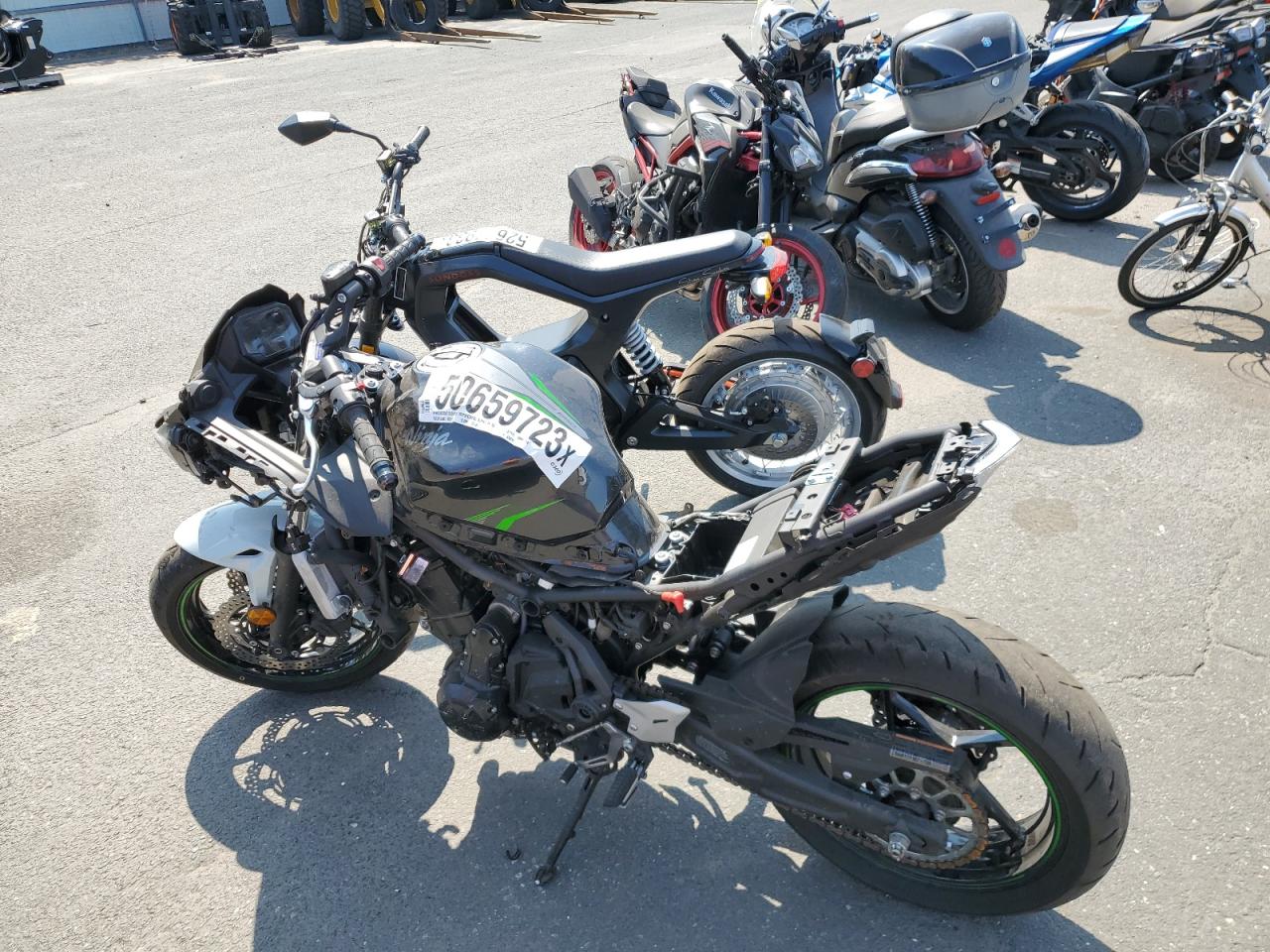 2022 KAWASAKI Ex650 VIN ML5EXEN1XNDA76094 photo 10