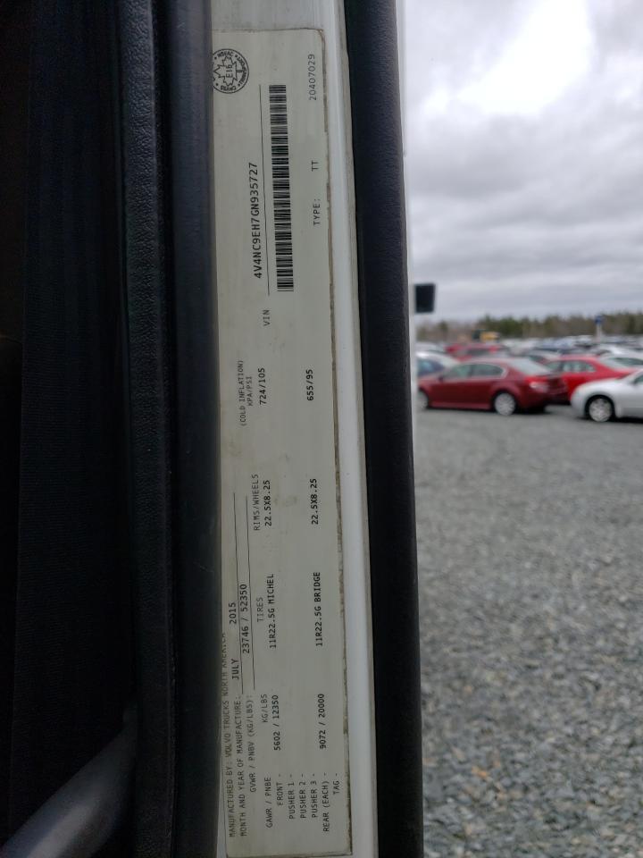 2016 VOLVO Vn VIN 4V4NC9EH7GN935727 photo 10