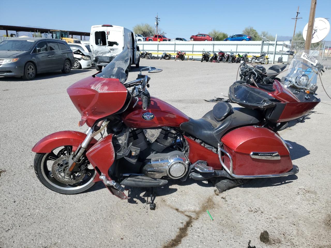2012 VICTORY MOTORCYCLES CROSS COUNTRY TOUR VIN 5VPTW36N0C3006966 photo 3