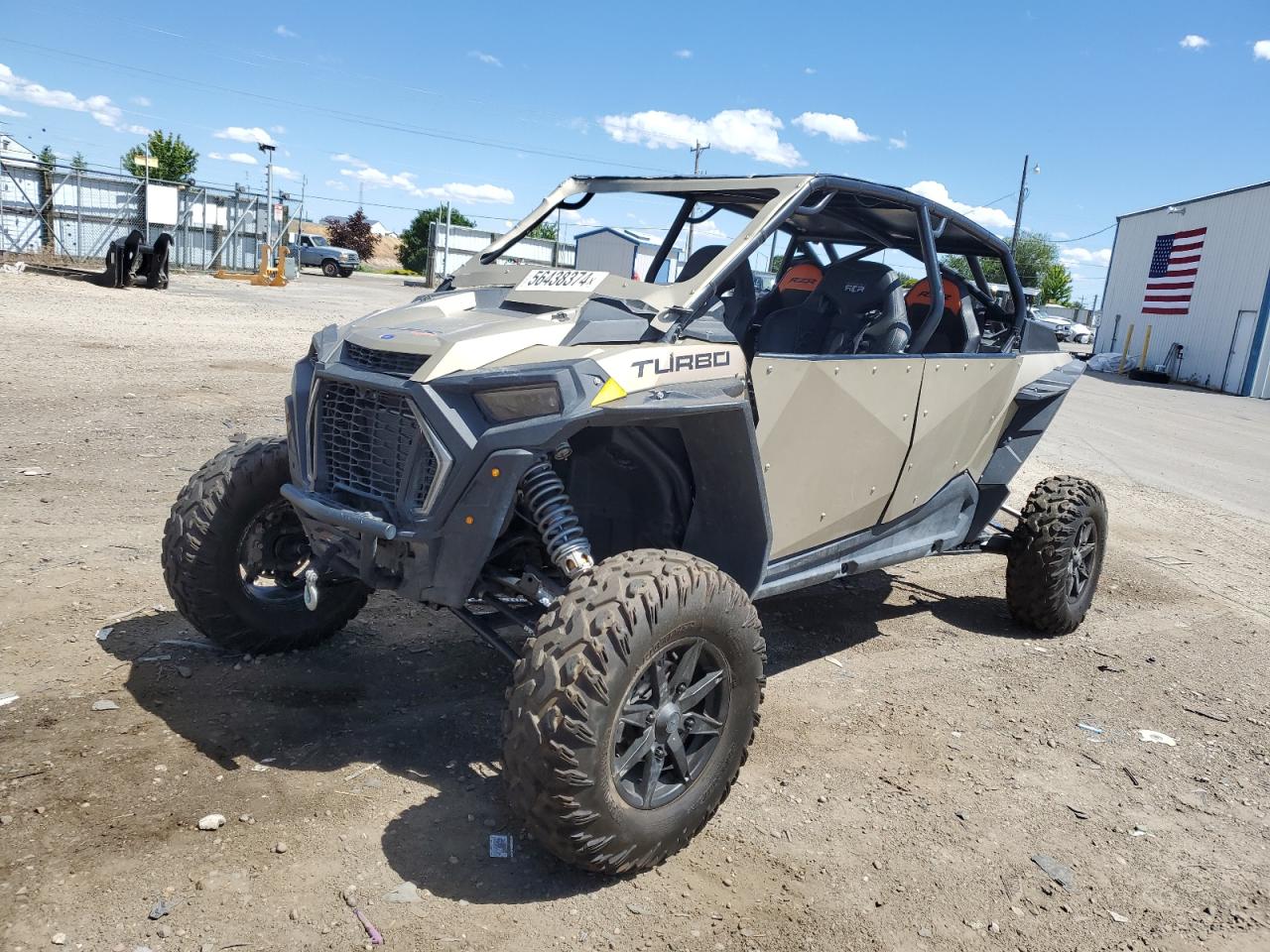 2021 POLARIS RZR XP 4 TURBO VIN 3NSN4E923MF146829 photo 2