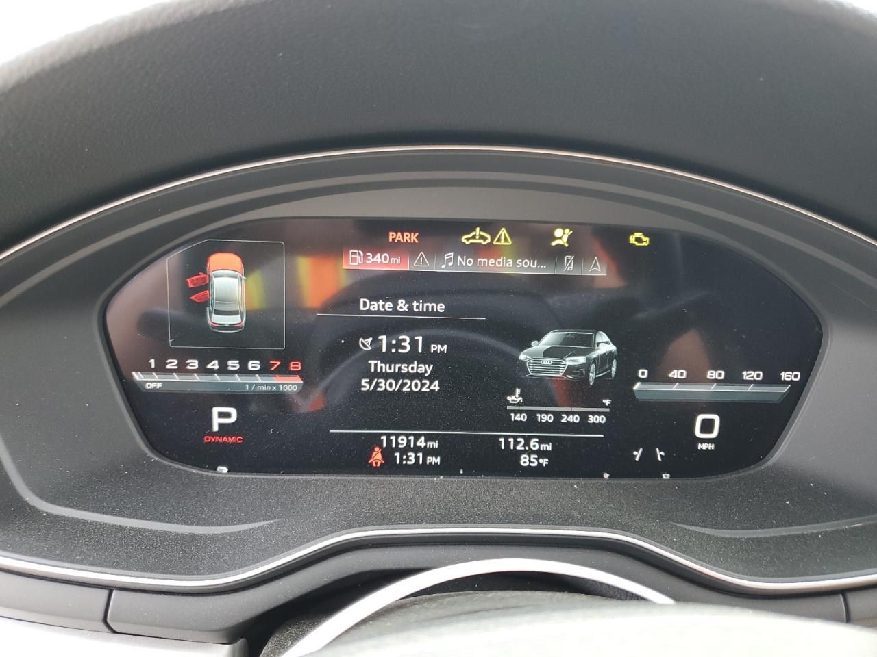 2023 Audi A4 VIN WAUEAAF47PA016278 photo 9