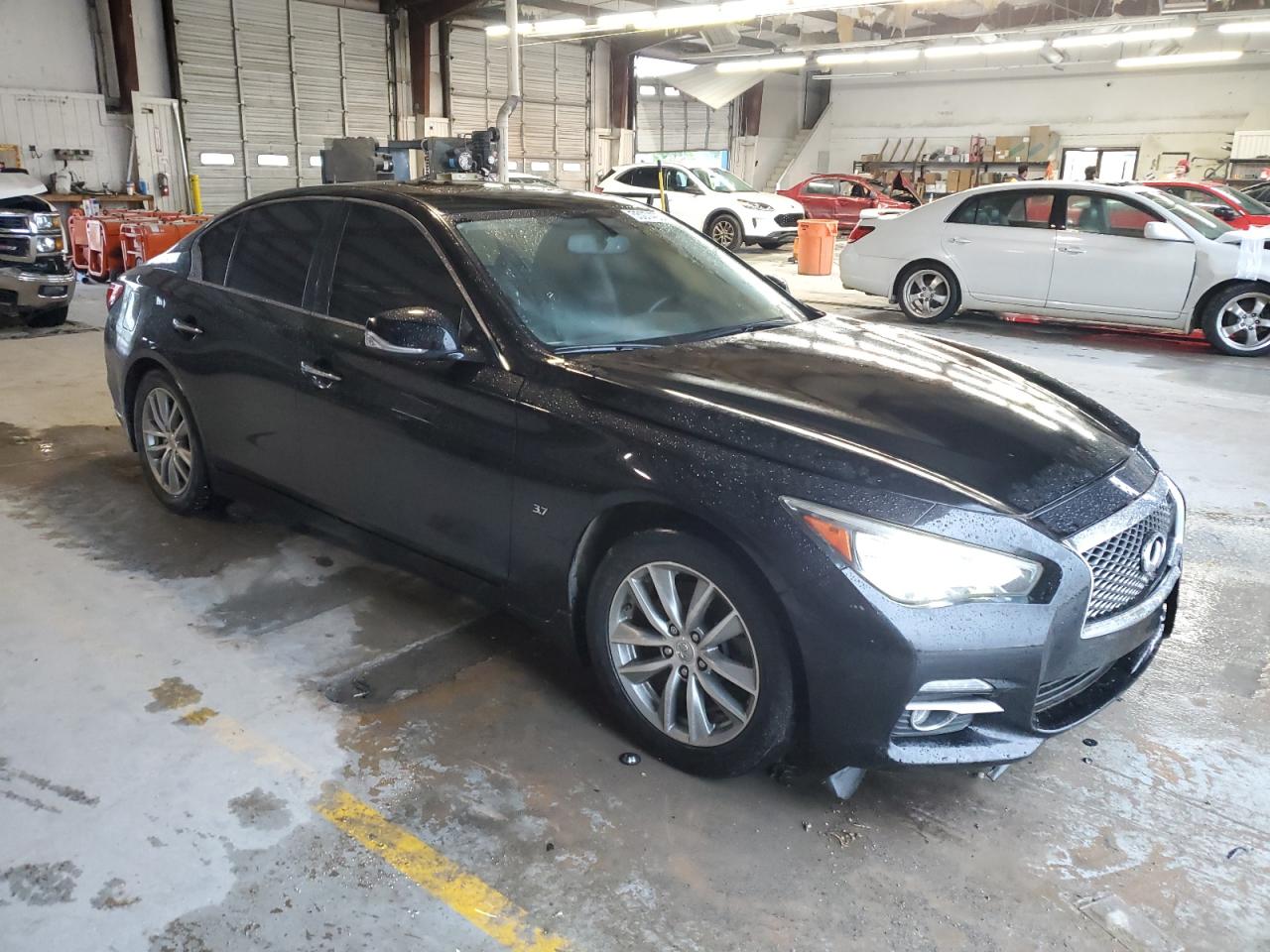 2014 INFINITI Q50 VIN JN1BV7ARXEM687197 photo 4
