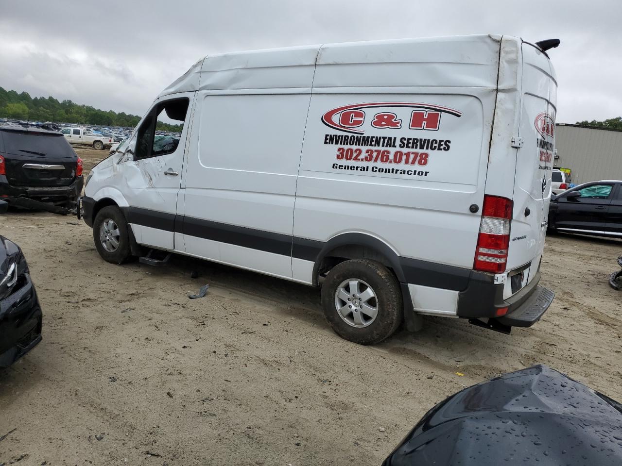 2017 MERCEDES-BENZ Sprinter VIN WD3PE7CD7HP400576 photo 2