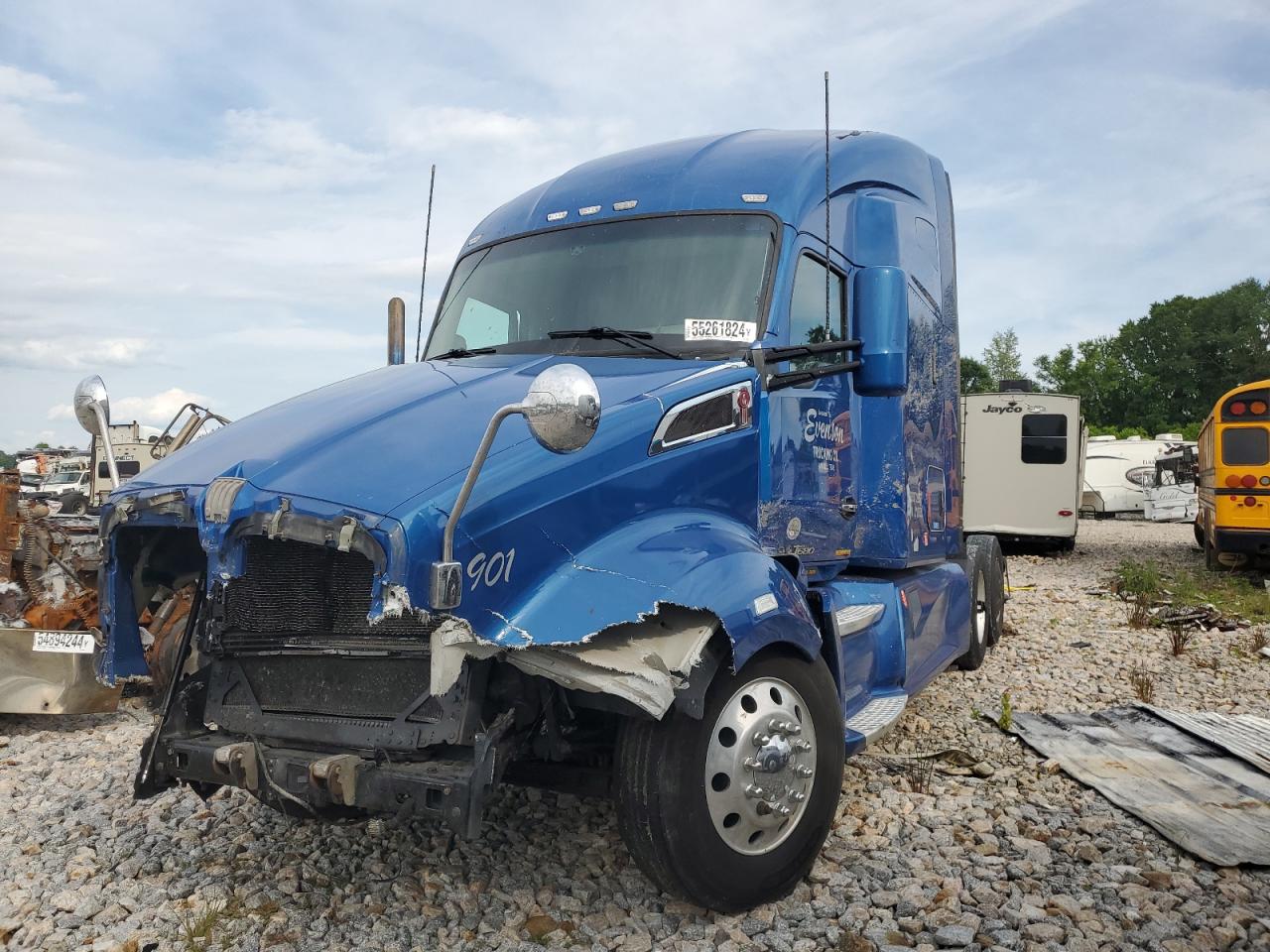 2018 KENWORTH CONSTRUCTION T680 VIN 1XKYD49X5JJ108550 photo 2