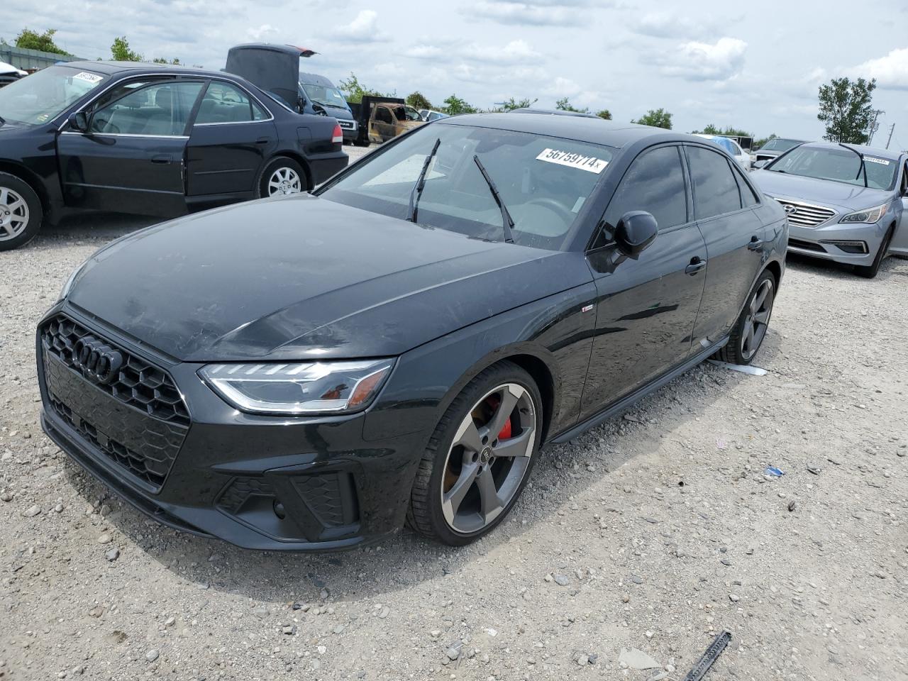 2023 Audi A4 VIN WAUEAAF47PA016278 photo 1