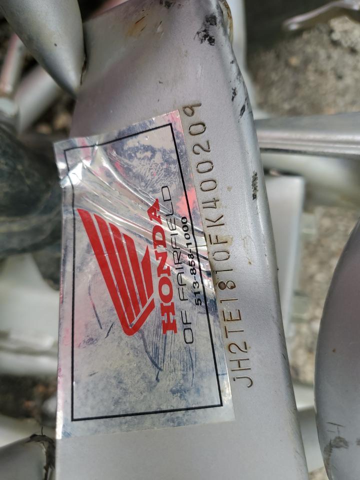 2015 HONDA Trx VIN JH2TE1810FK400209 photo 10