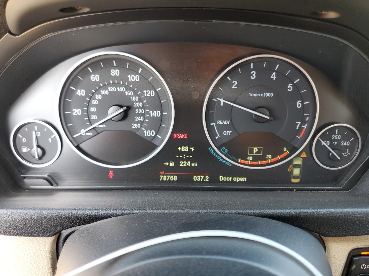 2014 BMW 3 series VIN WBA3B3C5XEF544894 photo 9
