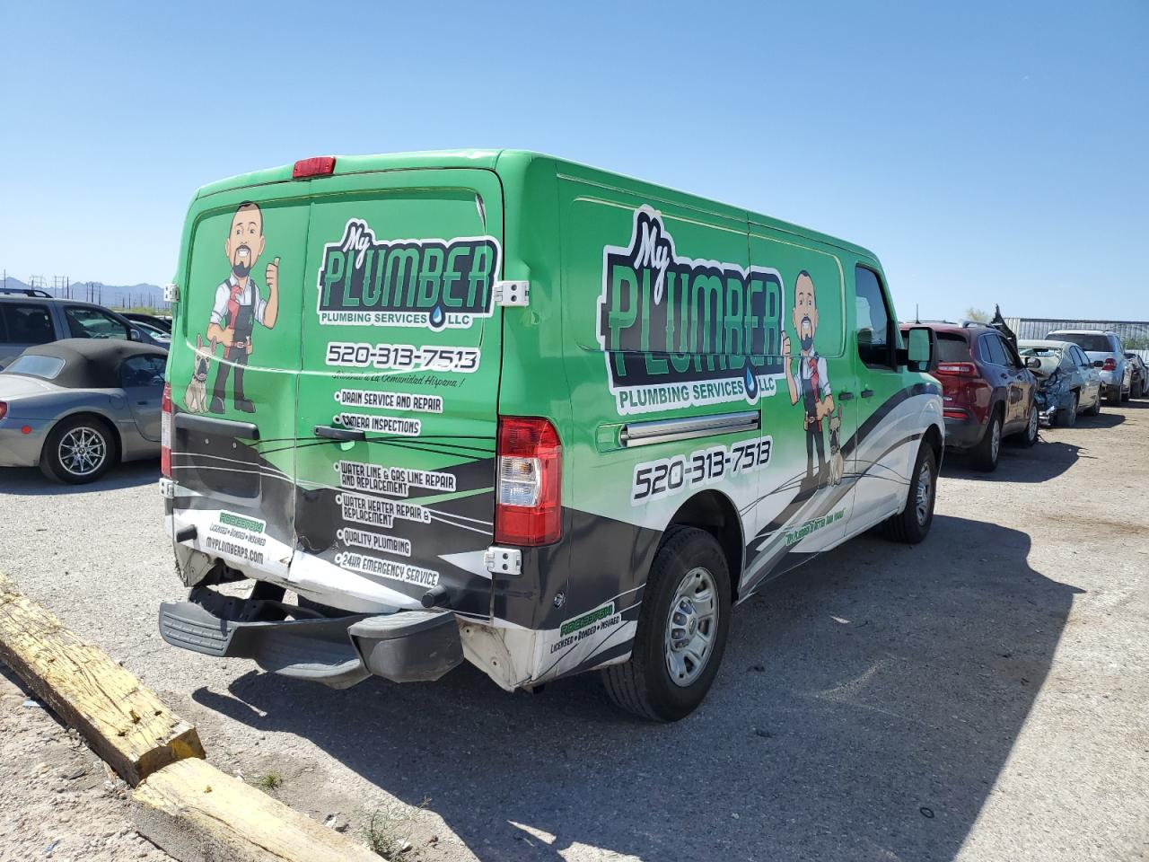 2013 NISSAN Nv 1500 VIN 1N6BF0KX2DN112855 photo 3