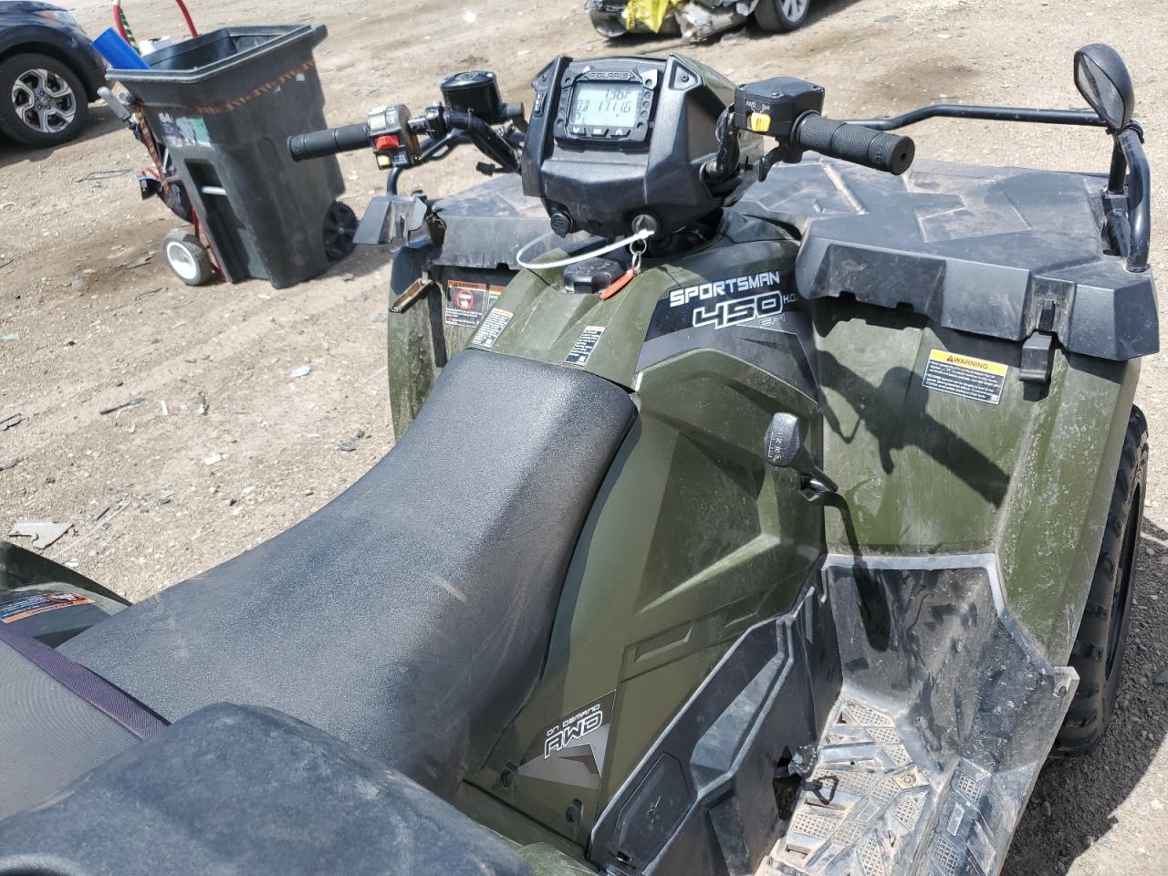 2018 POLARIS SPORTSMAN 450 H.O. VIN 4XASEA507JA244501 photo 5