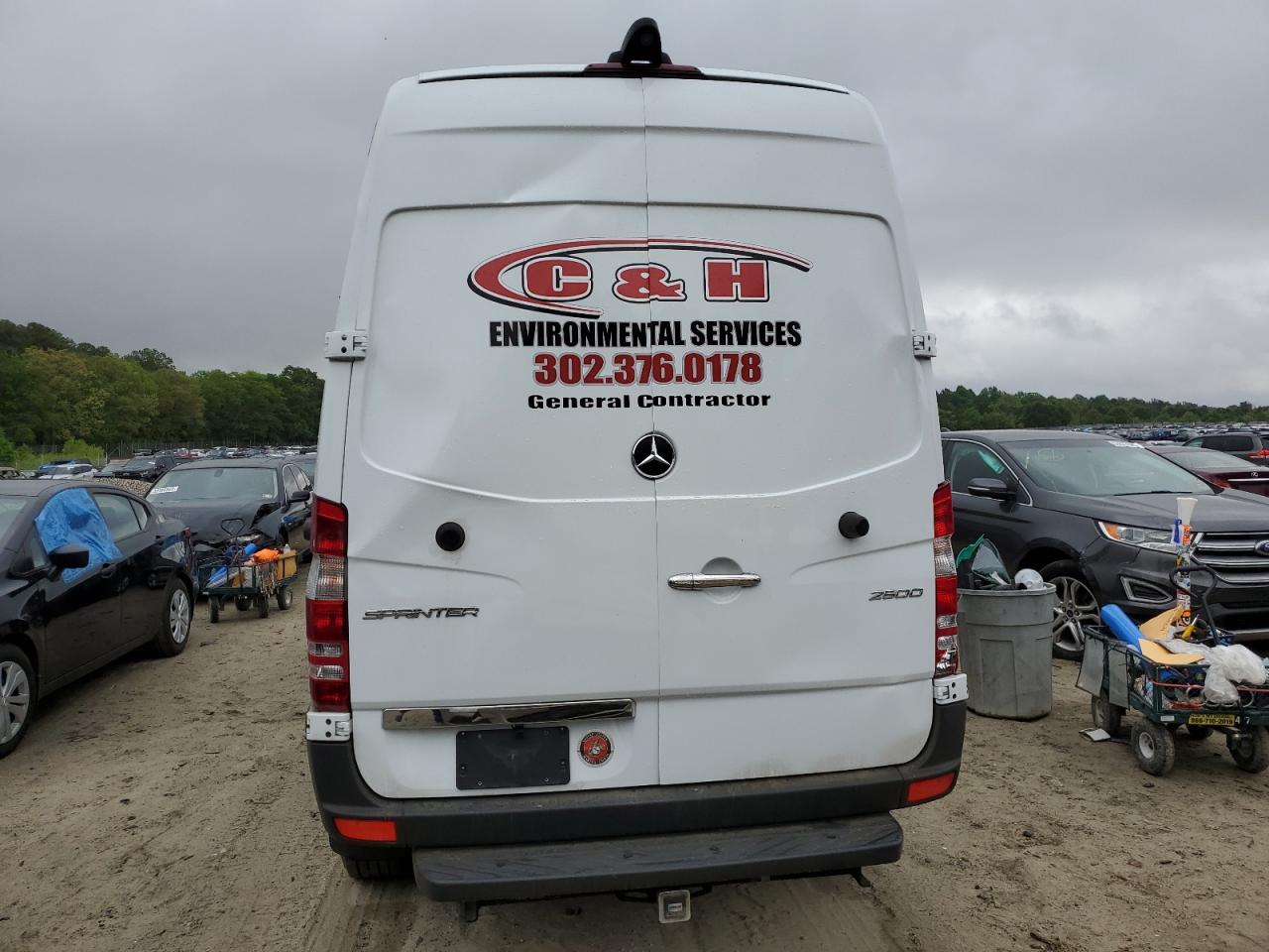 2017 MERCEDES-BENZ Sprinter VIN WD3PE7CD7HP400576 photo 6