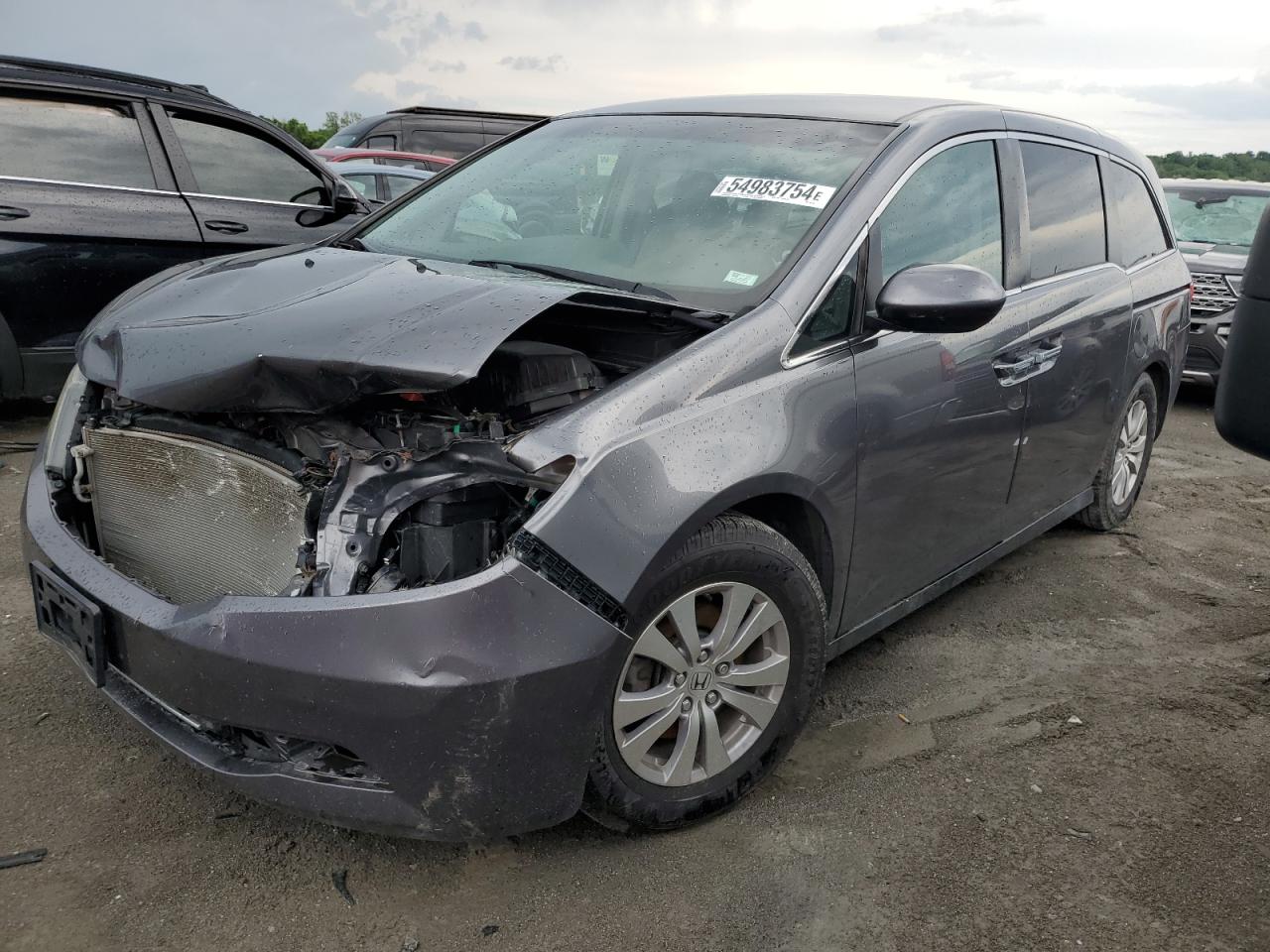 2015 HONDA Odyssey ex VIN 5FNRL5H42FB004144 photo 1