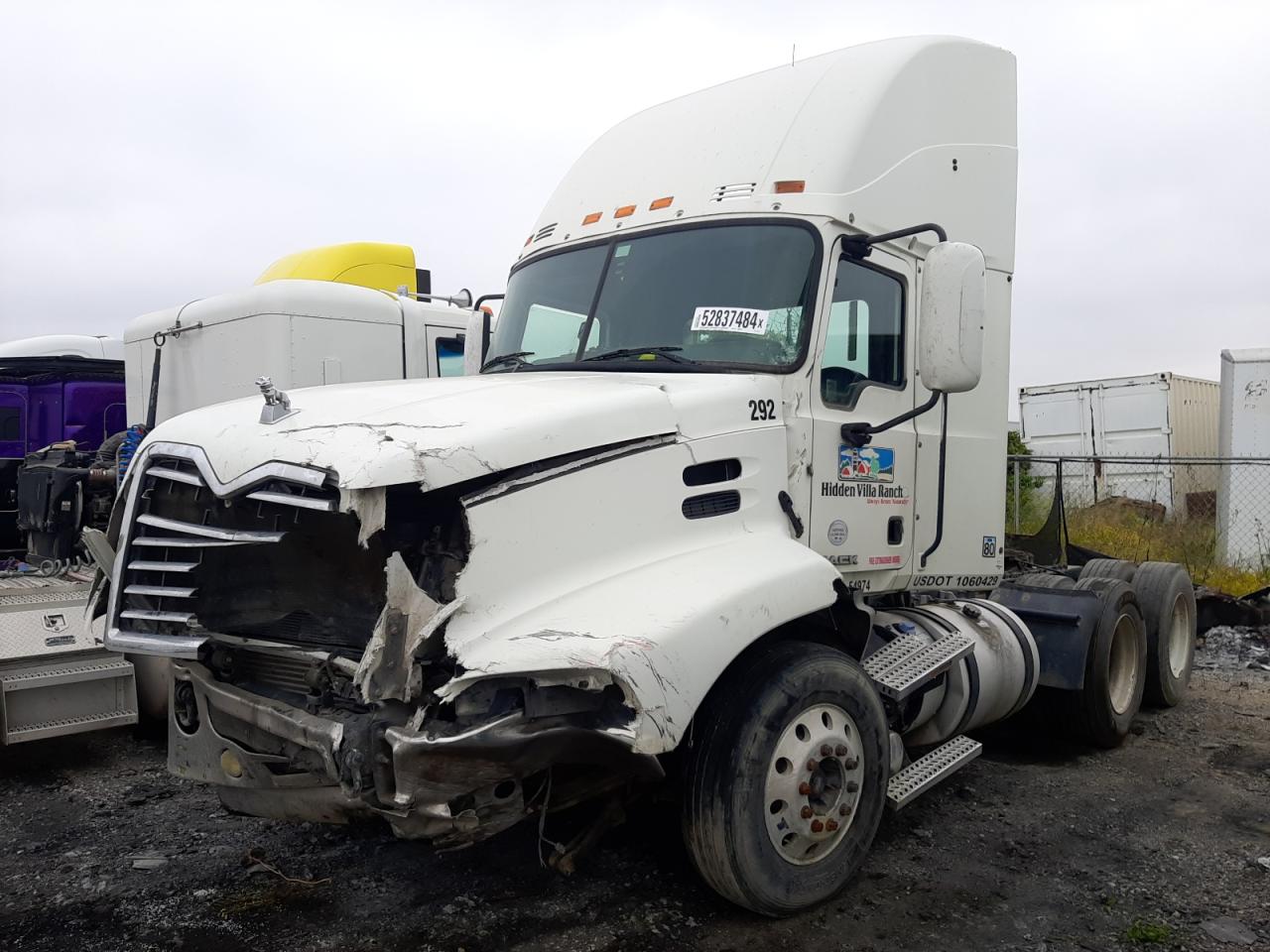 2013 MACK 600 CXU600 VIN 1M1AW02YXDM031387 photo 2